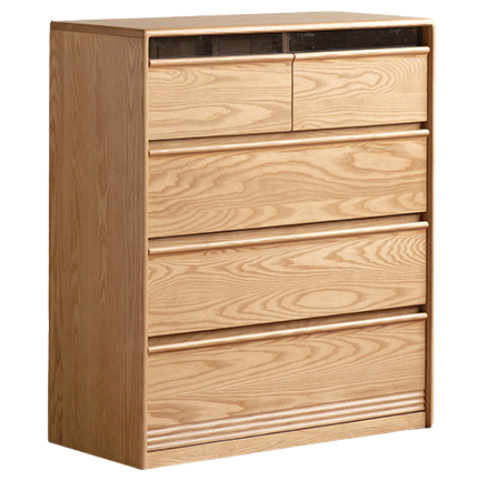 Ash Solid Wood Modern Chest of Drawers