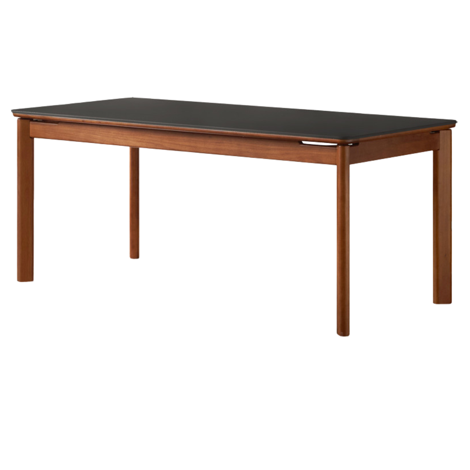 Tulipwood Solid Wood Vintage Style Restaurant Stone Slab Dining Table