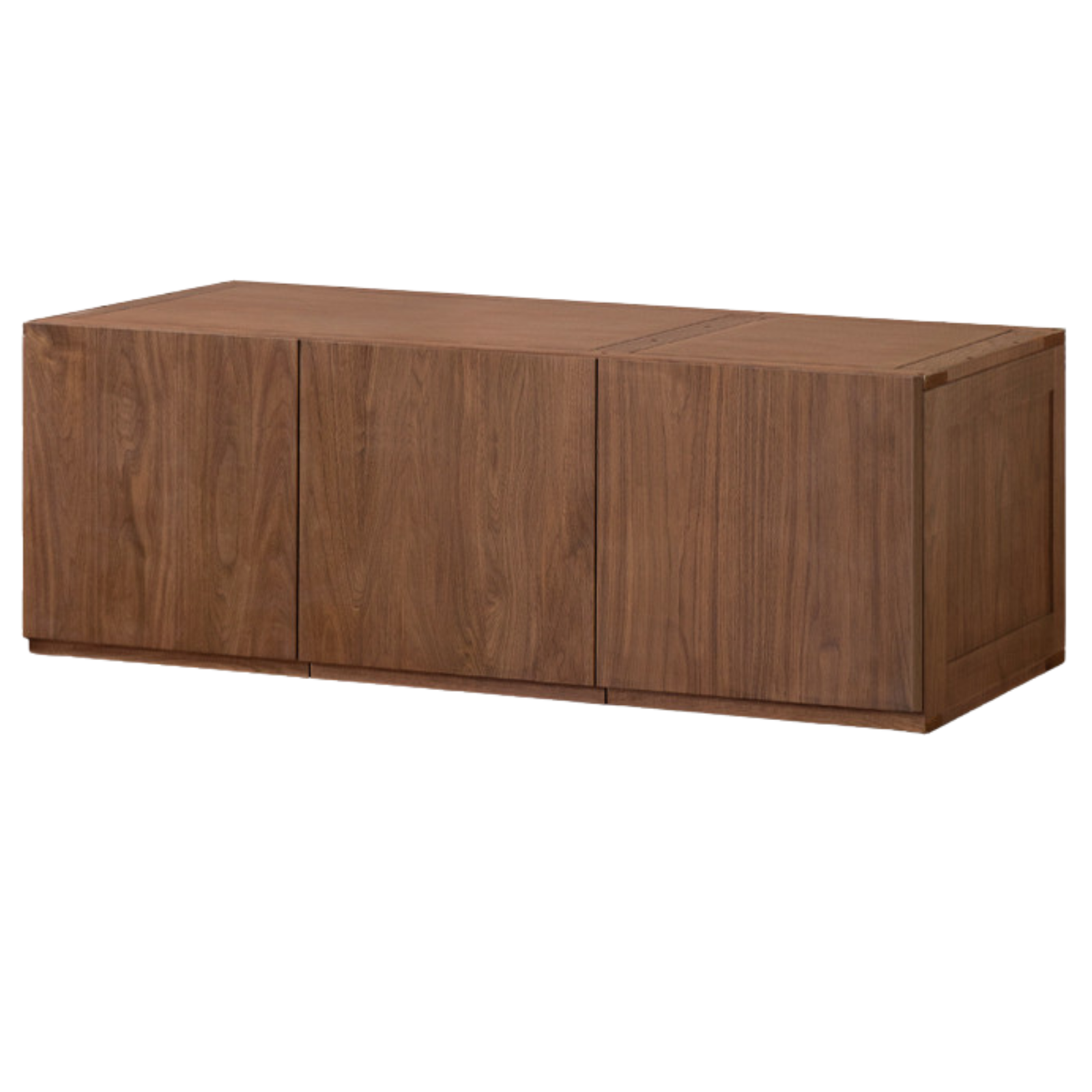 Black Walnut, Ash, Oak Solid Wood Light Luxury Wardrobe Top Cabinet