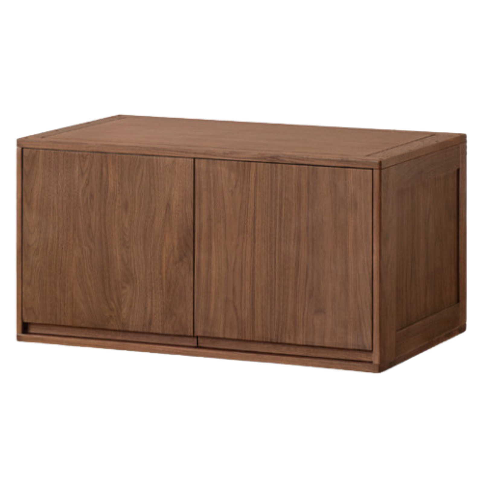 Black Walnut, Ash, Oak Solid Wood Light Luxury Wardrobe Top Cabinet
