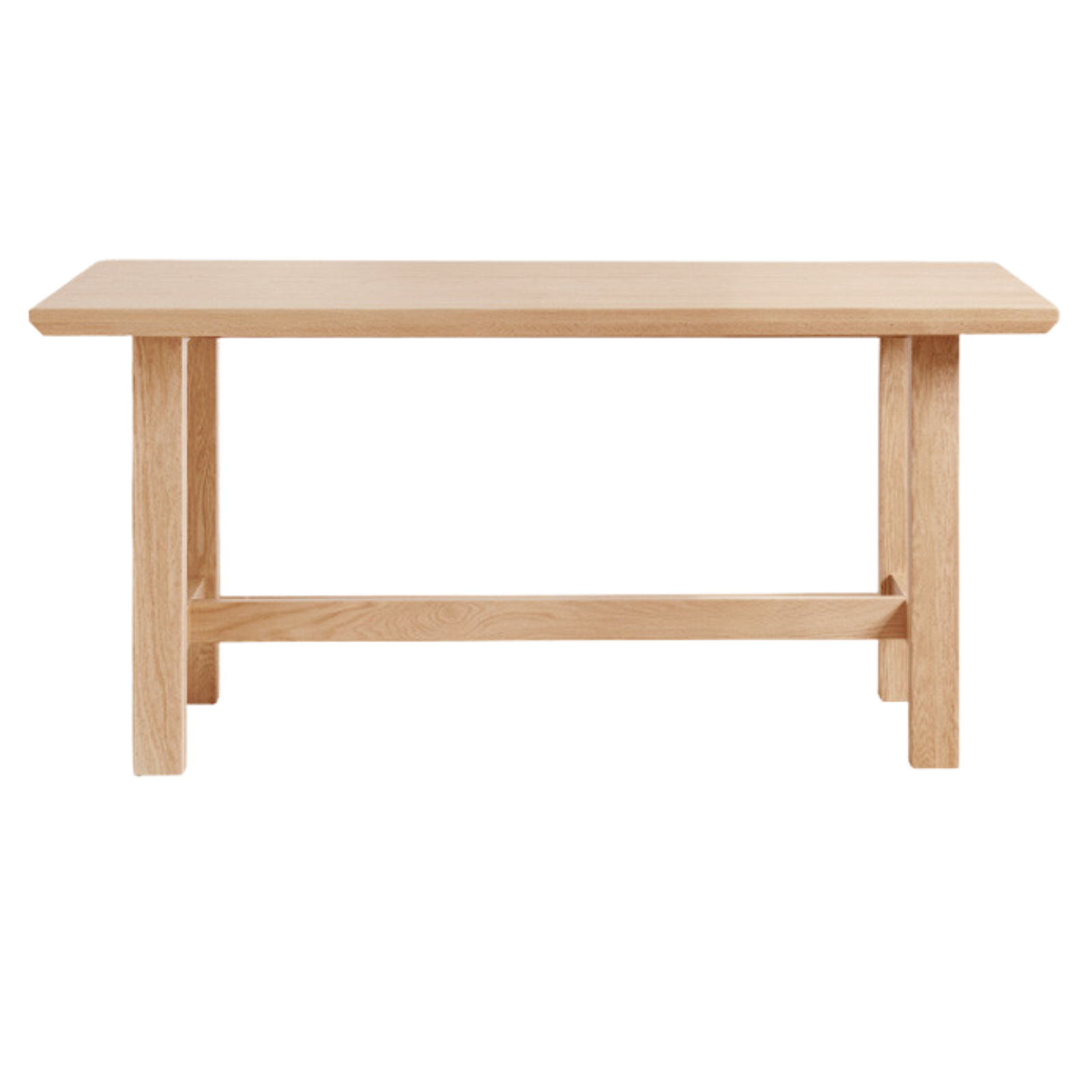 Ash Solid Wood Wabi Sabi Style Dining Table