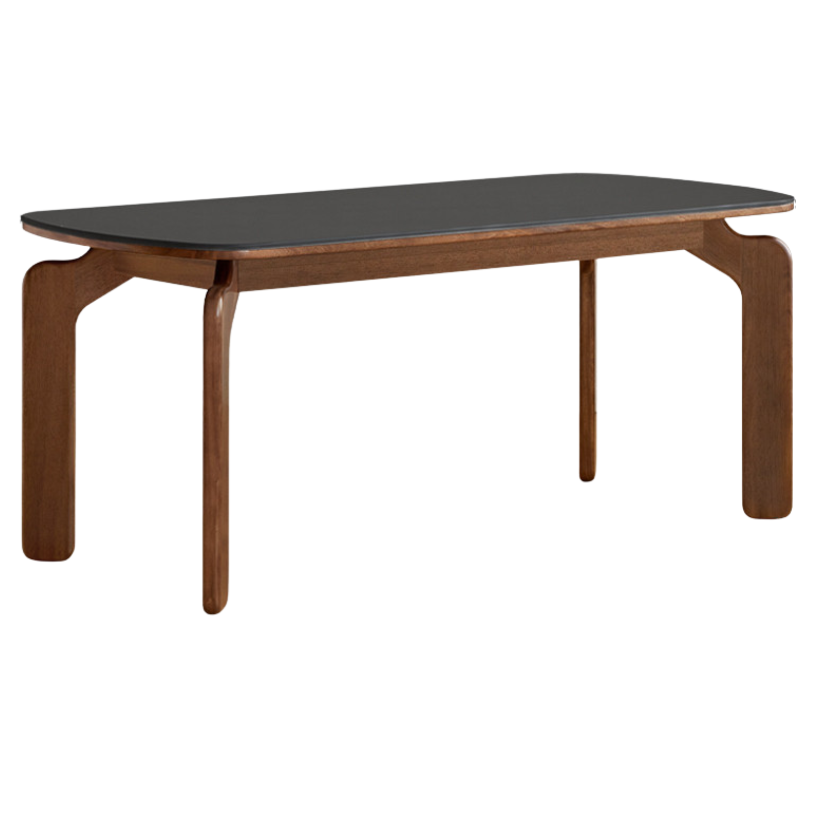 Sandalwood Solid Wood Rock Board Retro Antique Style Dining Table