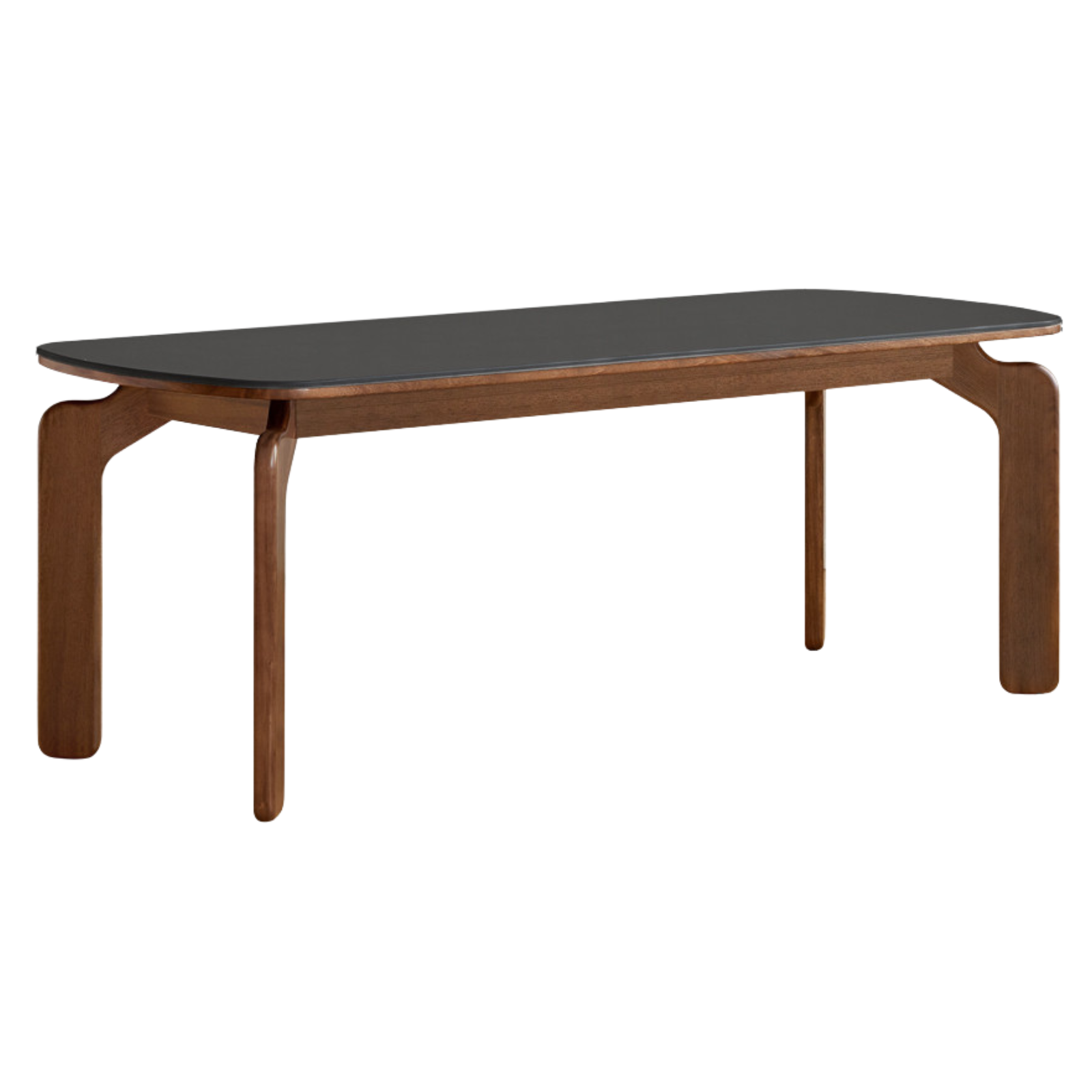 Sandalwood Solid Wood Rock Board Retro Antique Style Dining Table