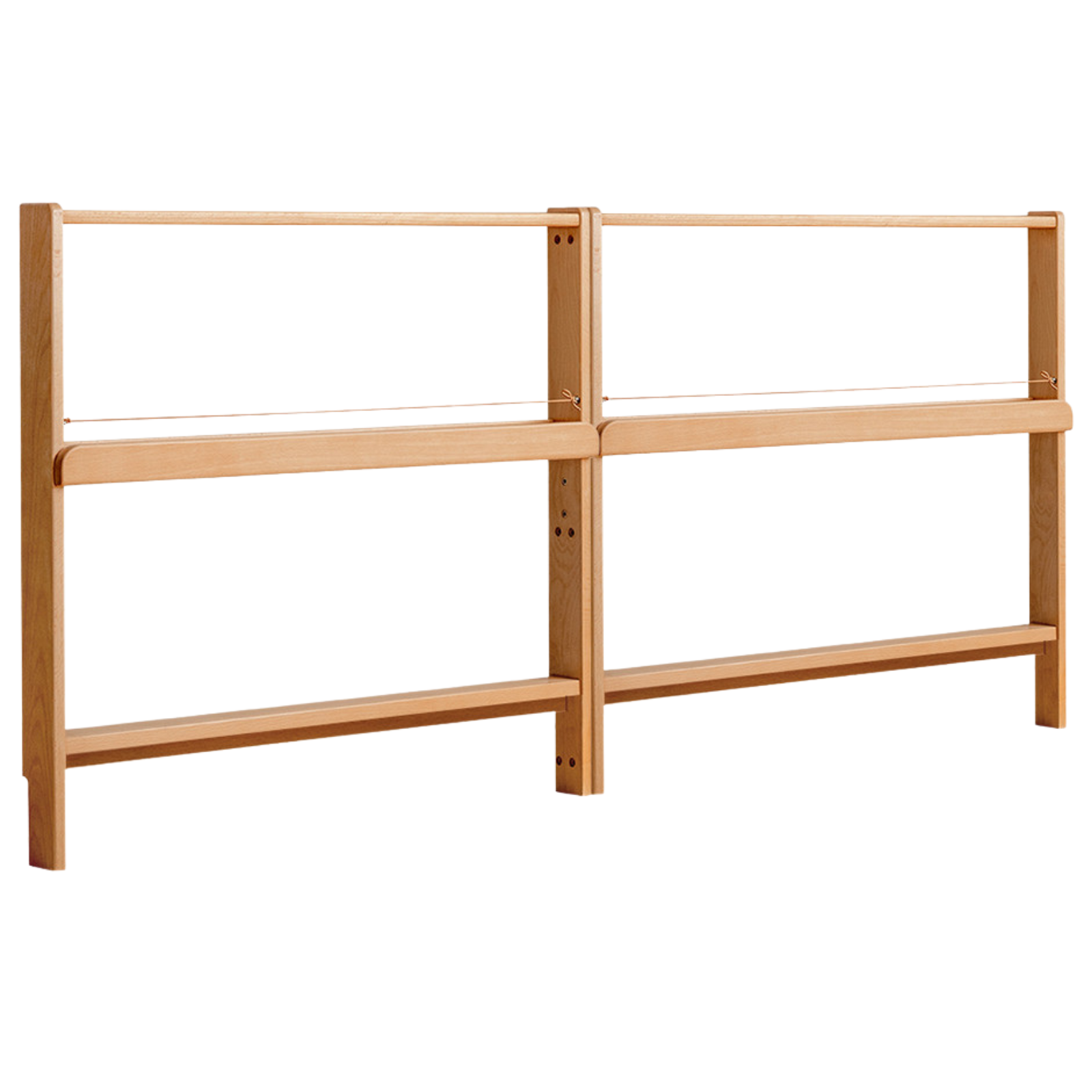 Beech Solid Wood Children's Bedside Miniature Bookshelf