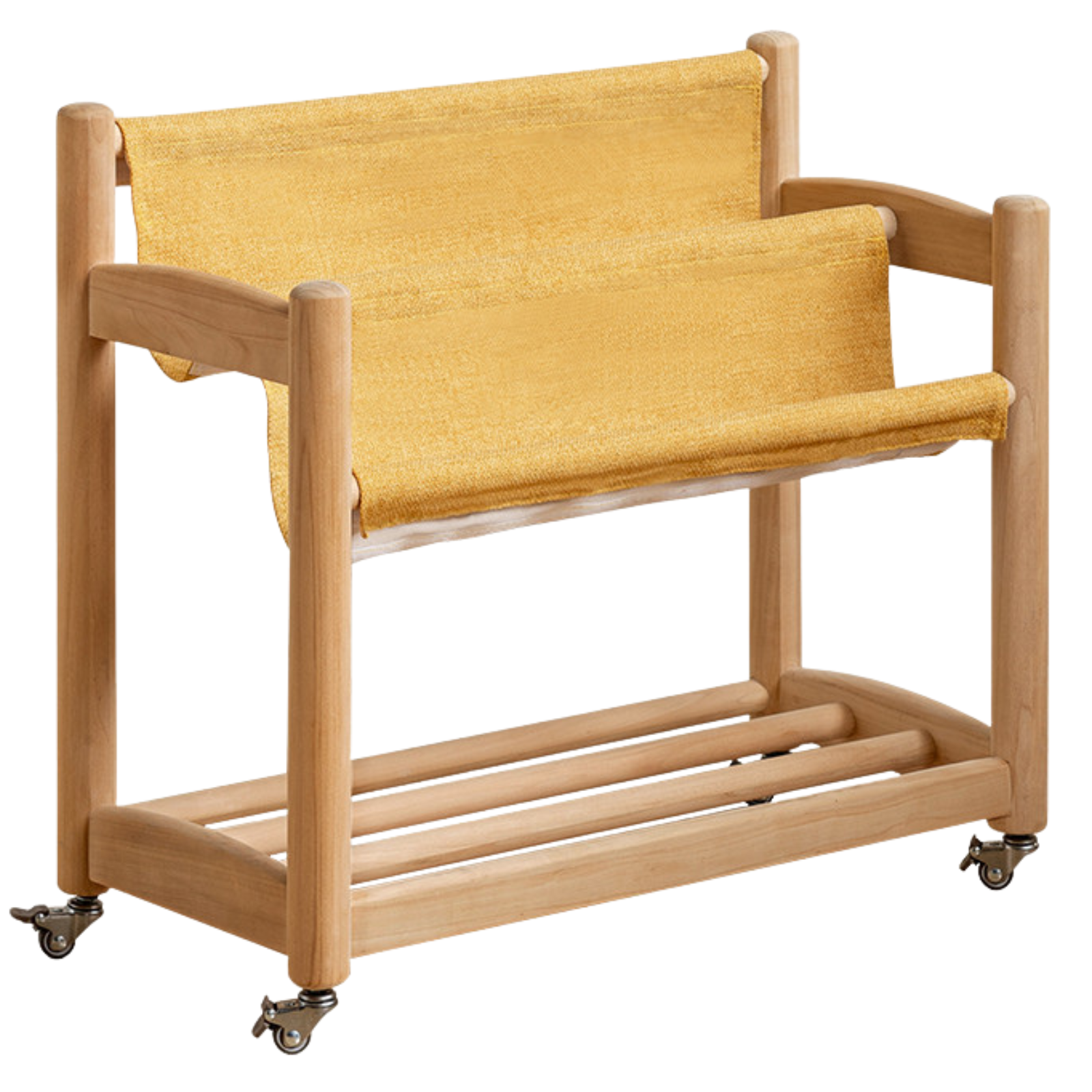 Poplar Solid Wood Movable Children's Bookshelf