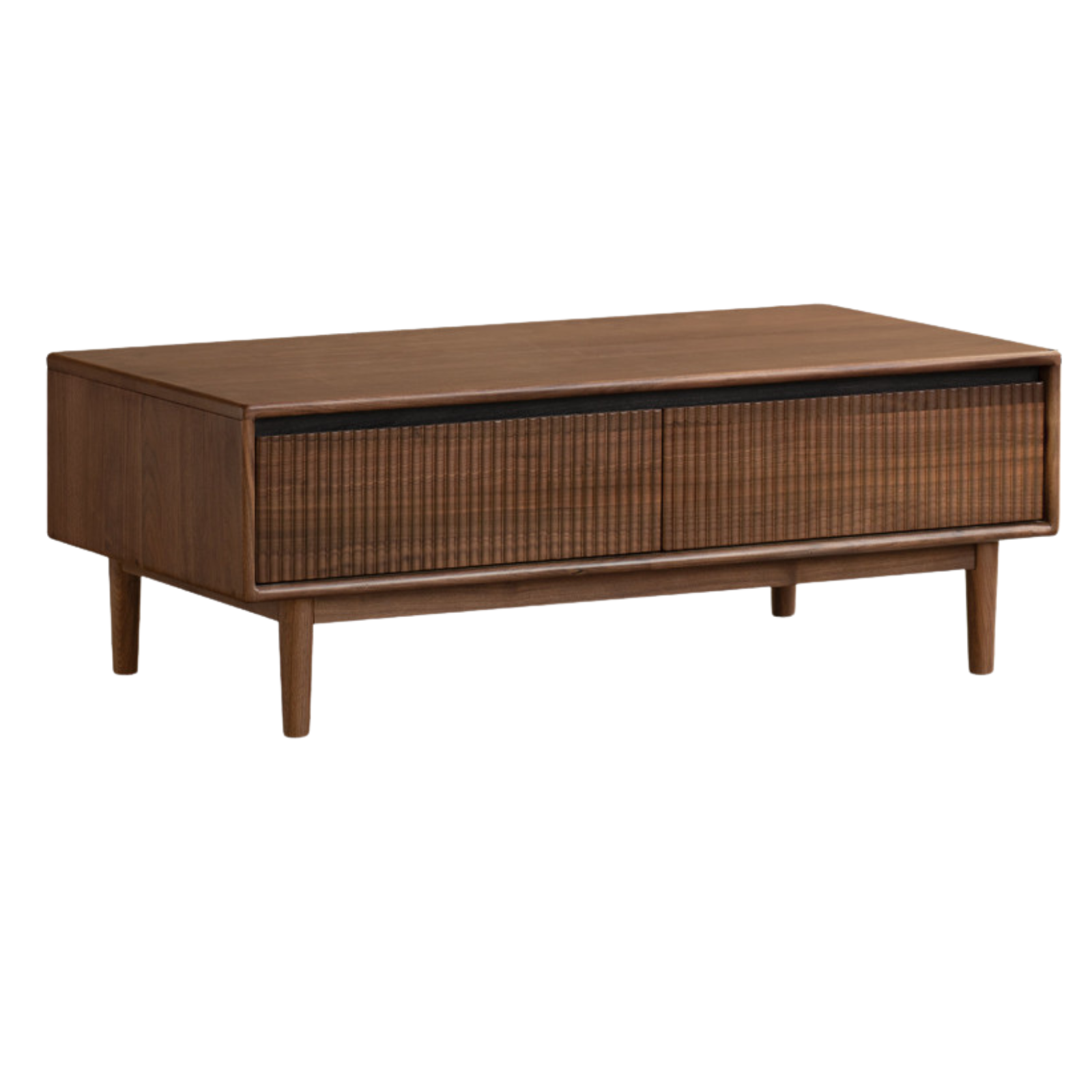 Black Walnut Solid Wood Italian Light Luxury Coffee Table