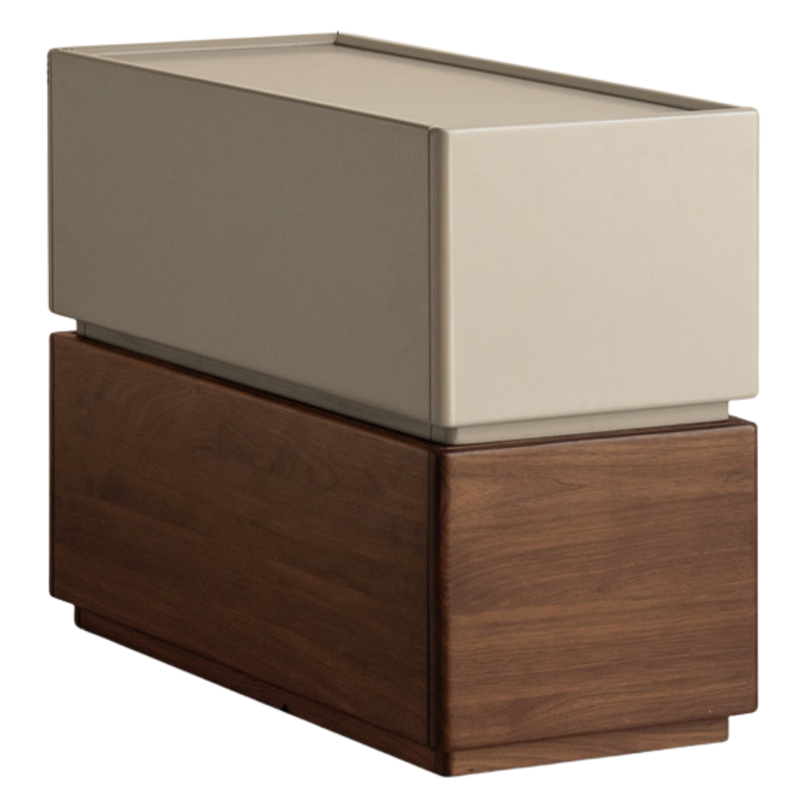 Black Walnut, Tulipwood Solid Wood Italian Light Luxury Style Side Table