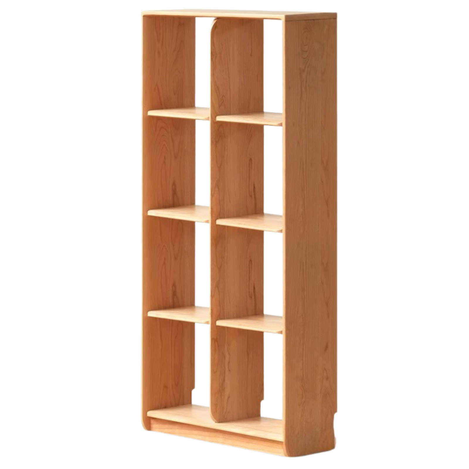 Cherry Solid Wood Vintage Bookshelf
