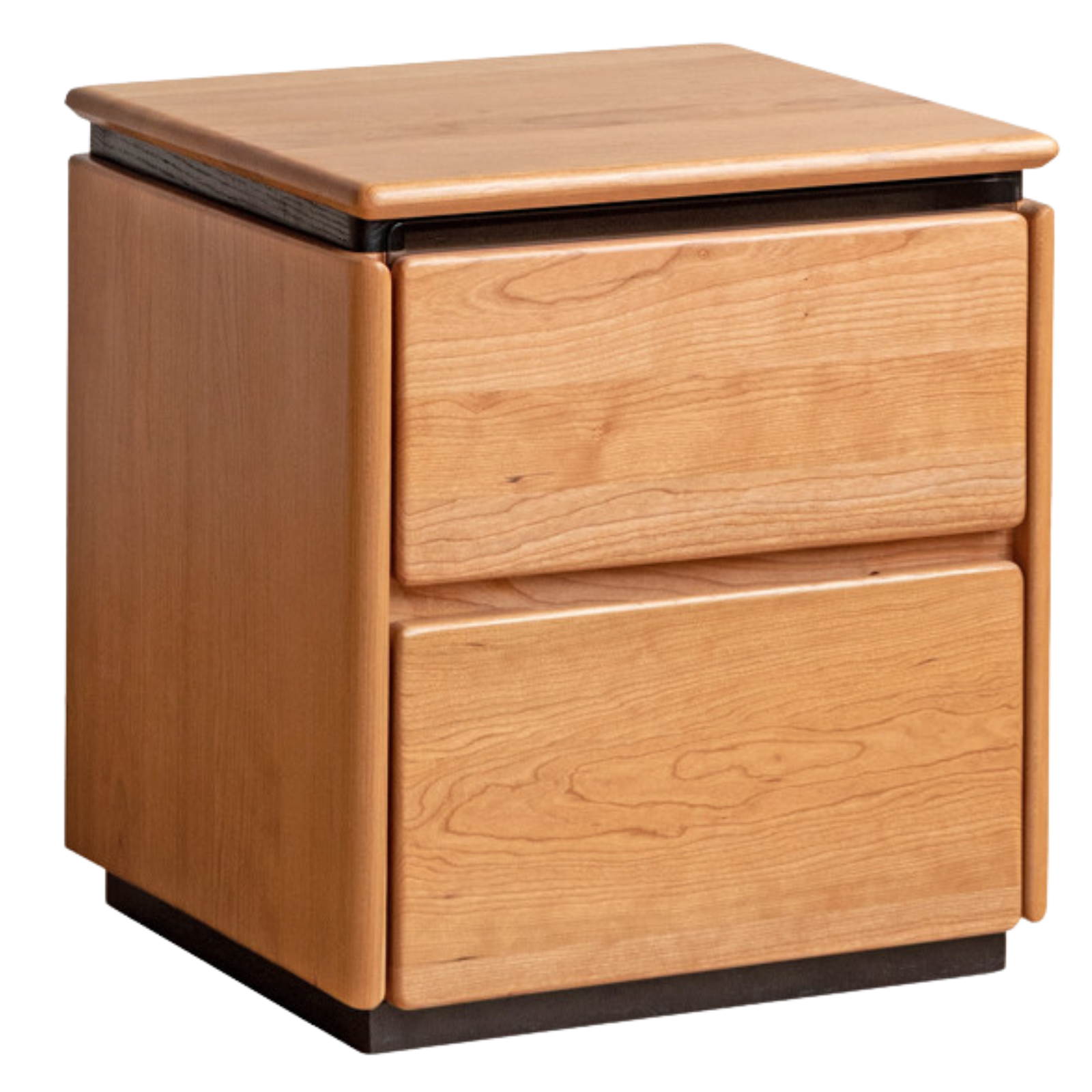 Cherry Solid Wood Retro Nightstand