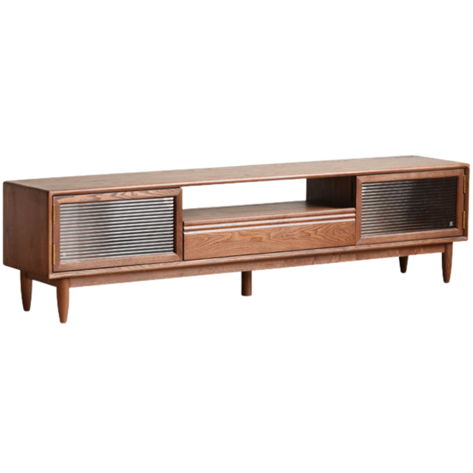 Ash Solid Wood Modern Minimalist TV Stand