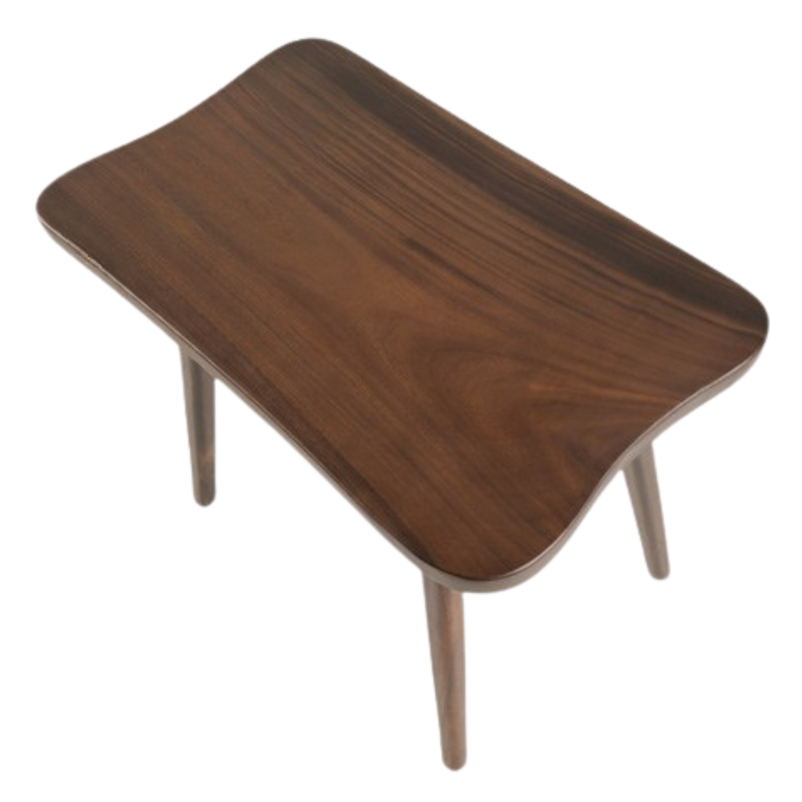Black Walnut Solid Wood Natural Edge Tea Table