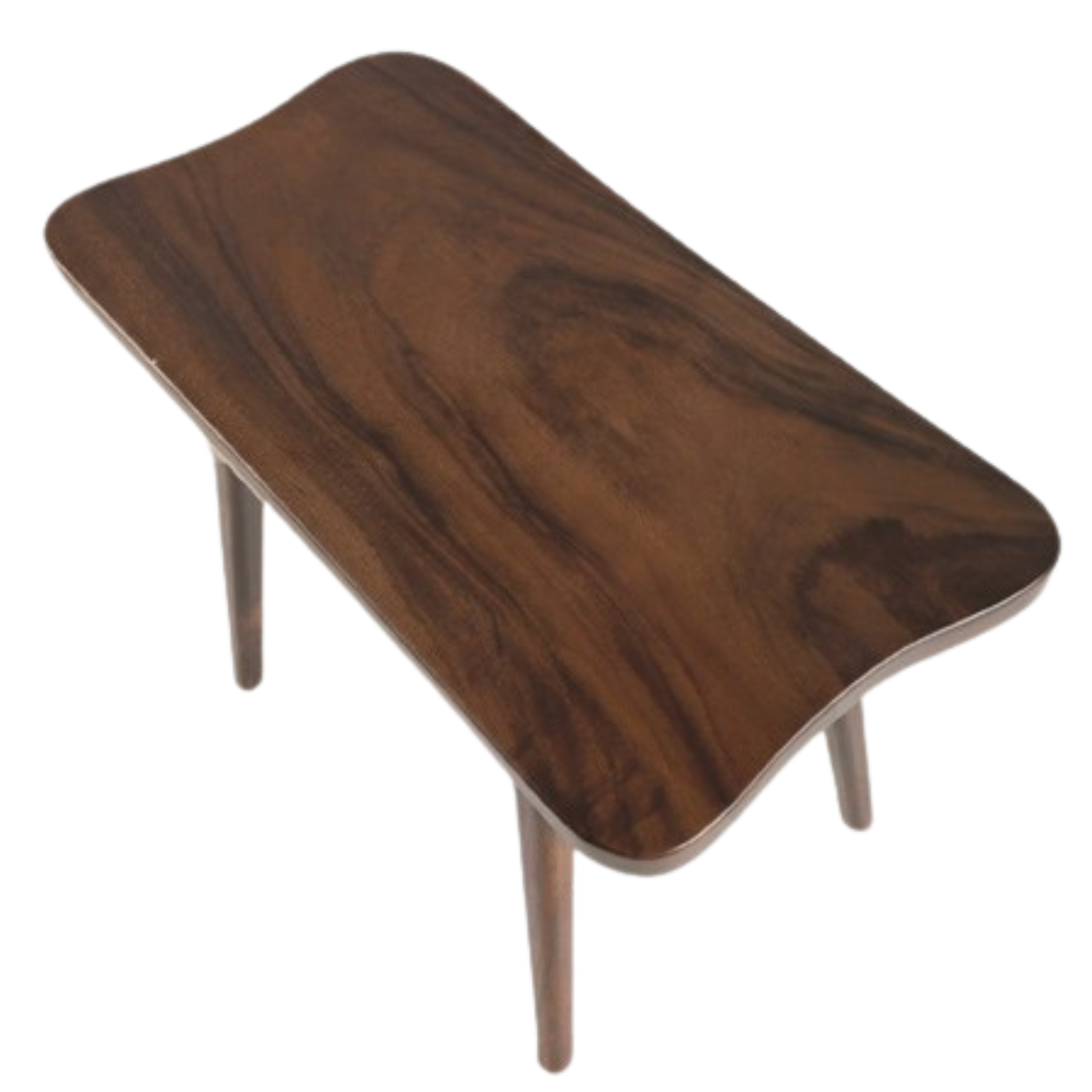 Black Walnut Solid Wood Natural Edge Tea Table