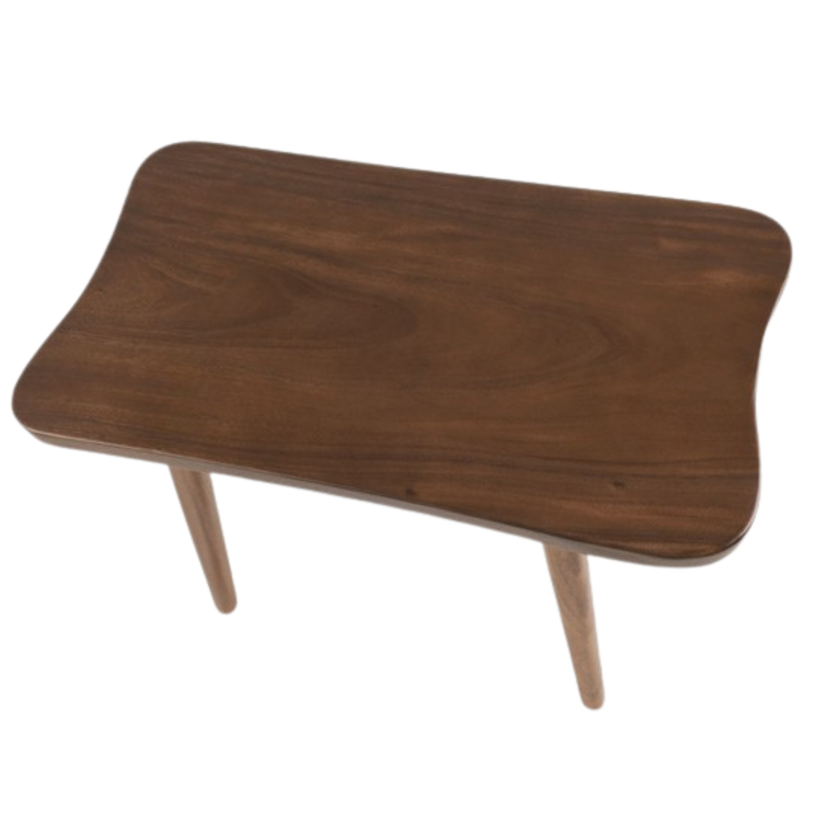 Black Walnut Solid Wood Natural Edge Tea Table