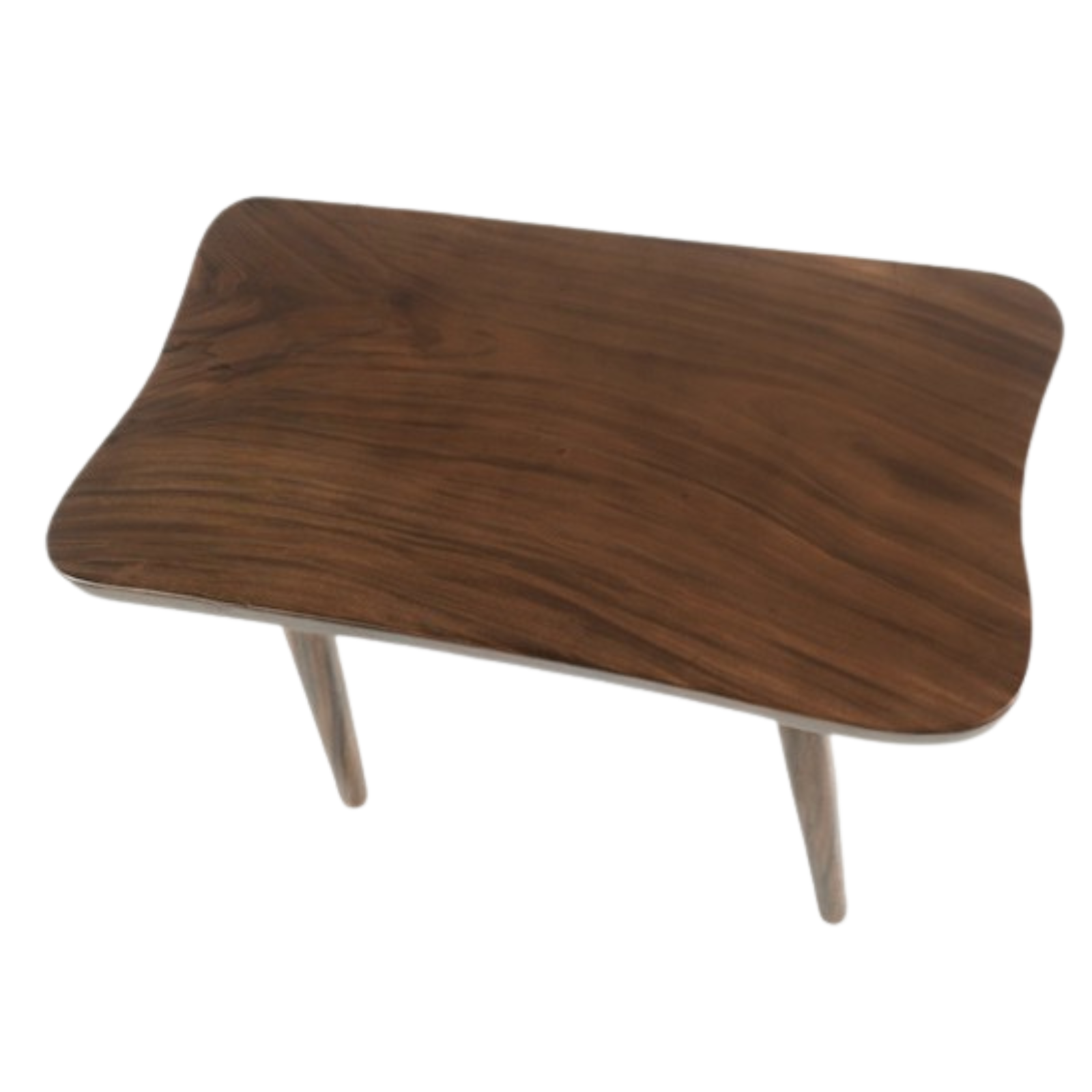 Black Walnut Solid Wood Natural Edge Tea Table