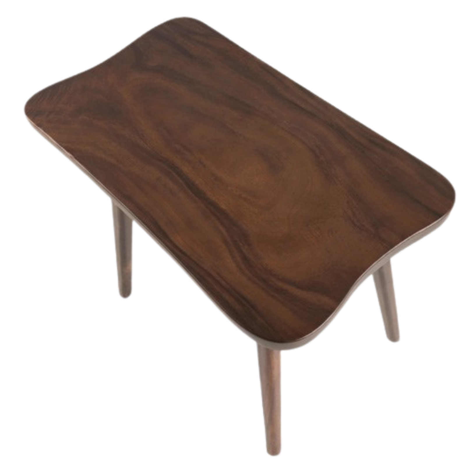 Black Walnut Solid Wood Natural Edge Tea Table