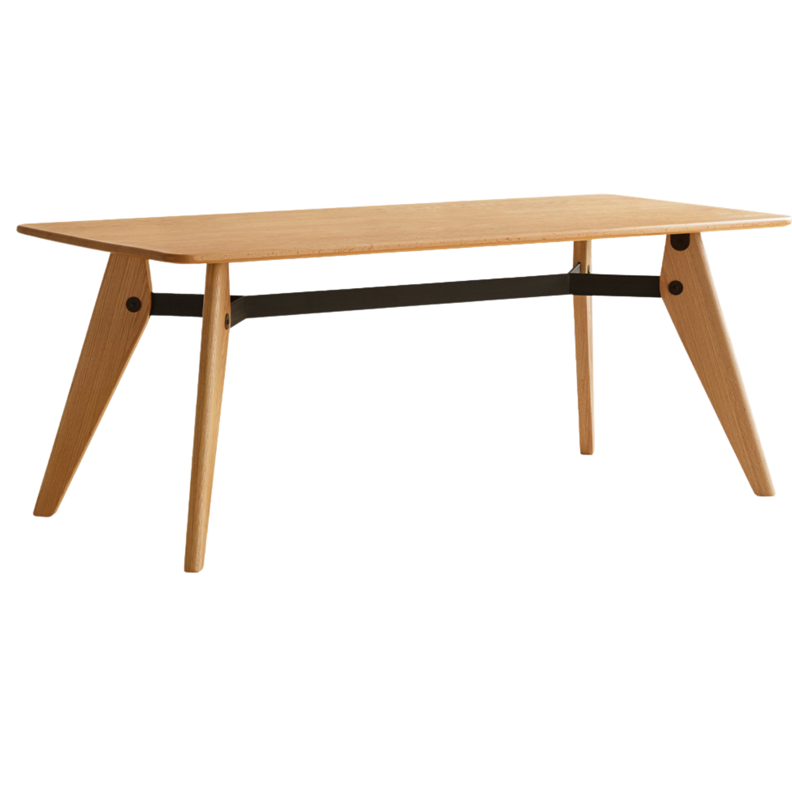 Oak Solid Wood Modern Dining Table