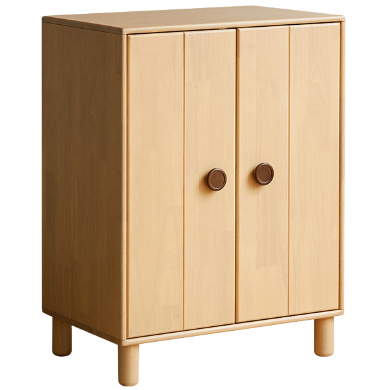 Solid Rubberwood Children's Wardrobe
