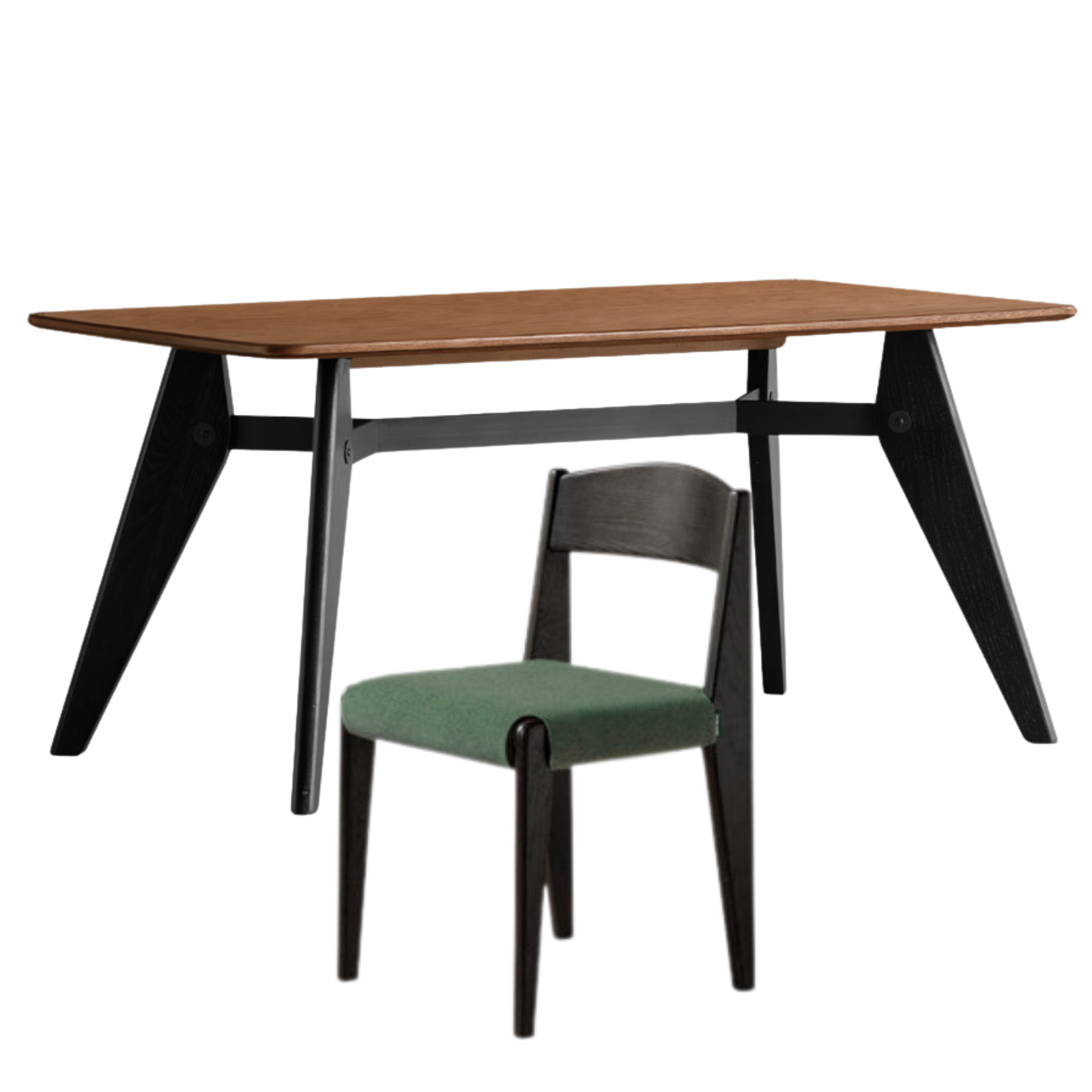 Oak Solid Wood Italian Light Luxury Dining Table