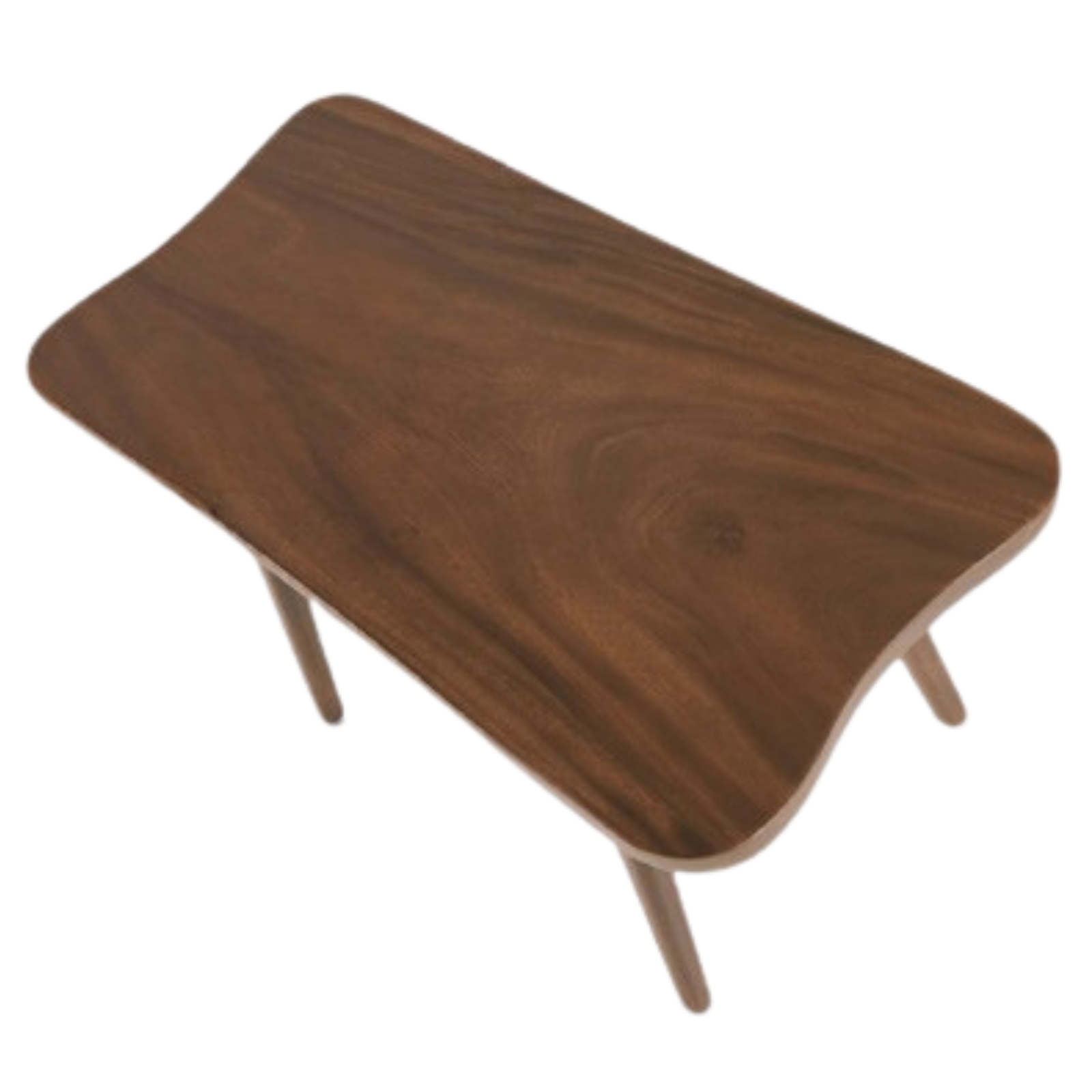 Black Walnut Solid Wood Natural Edge Tea Table