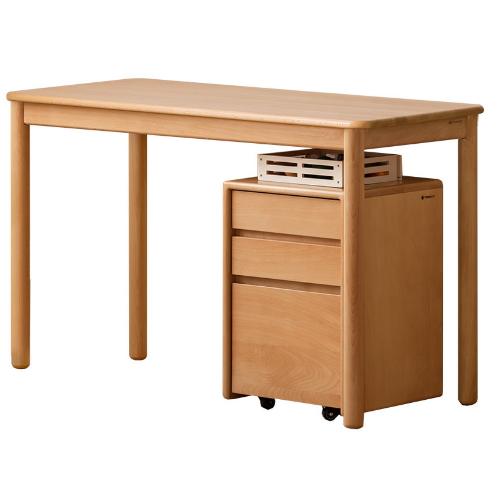 Beech Solid Wood Kids Study Table