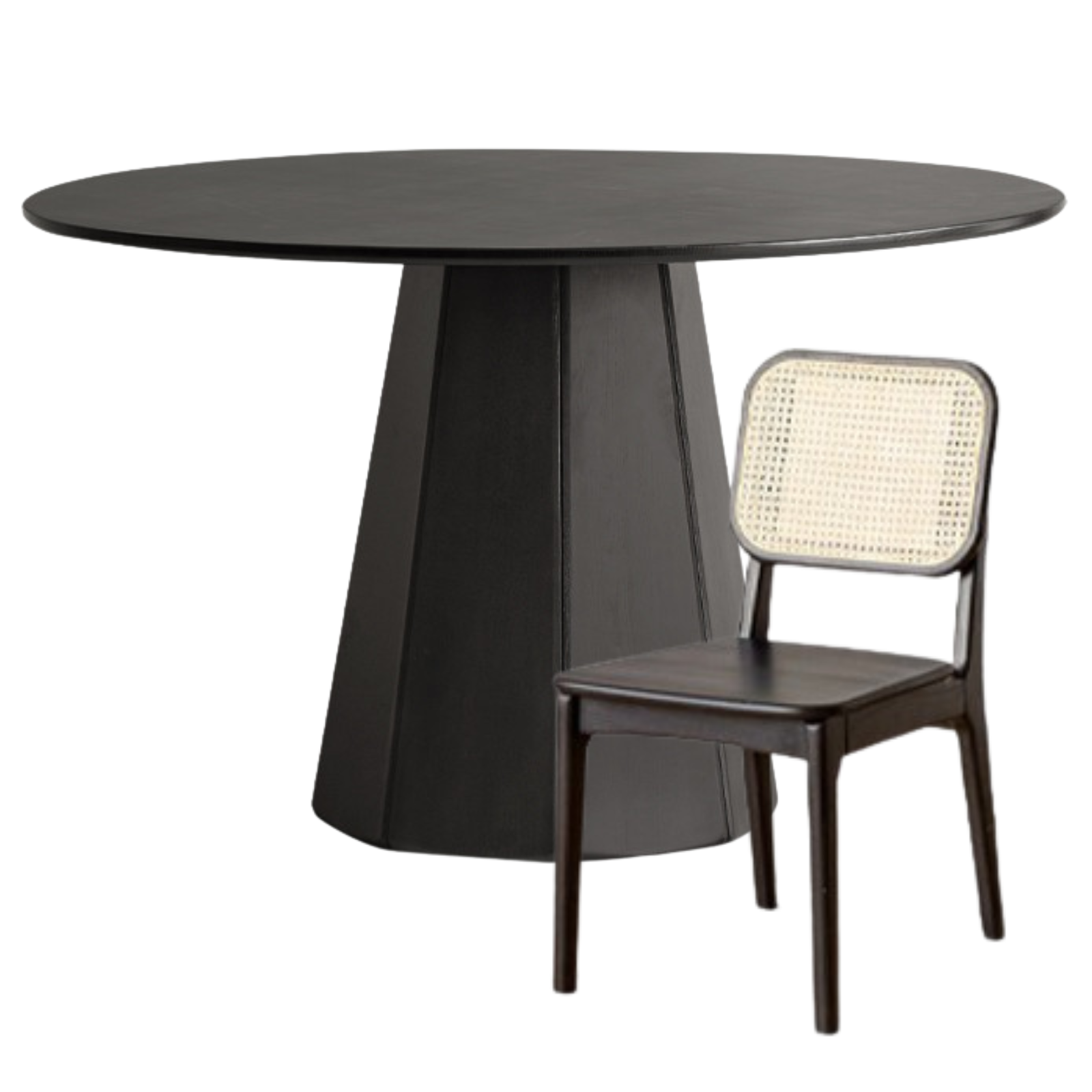 Ash Solid Wood Modern Minimalist Style Dining Table