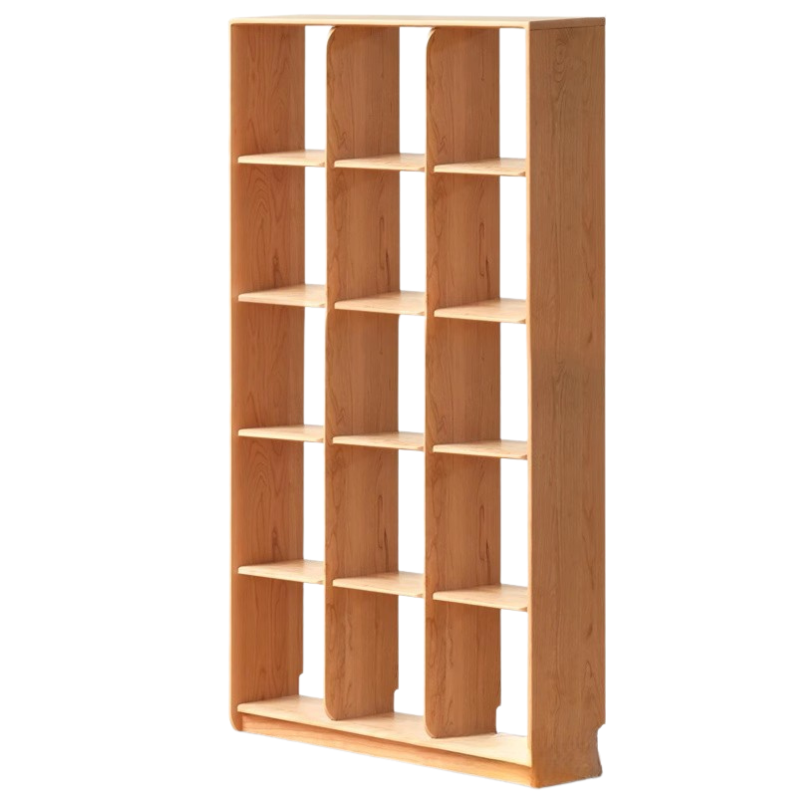 Cherry Solid Wood Vintage Bookshelf