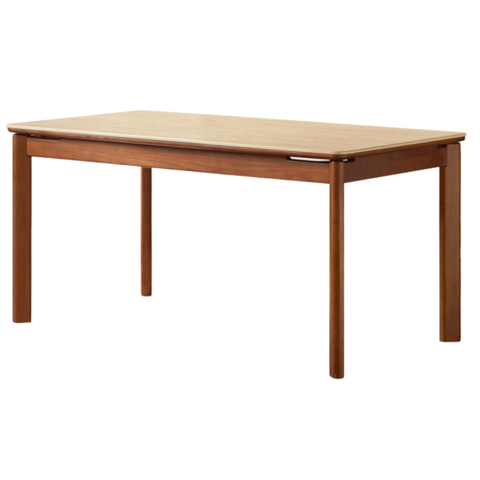 Tulipwood Solid Wood Vintage Style Restaurant Stone Slab Dining Table