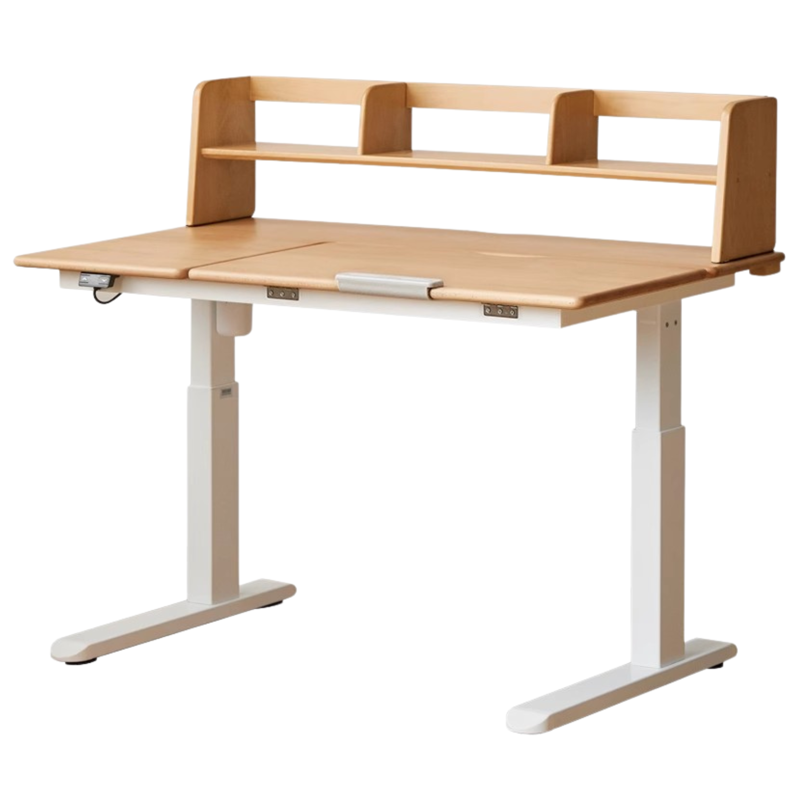 Beech Solid Wood Children's Electric Learning Desk
