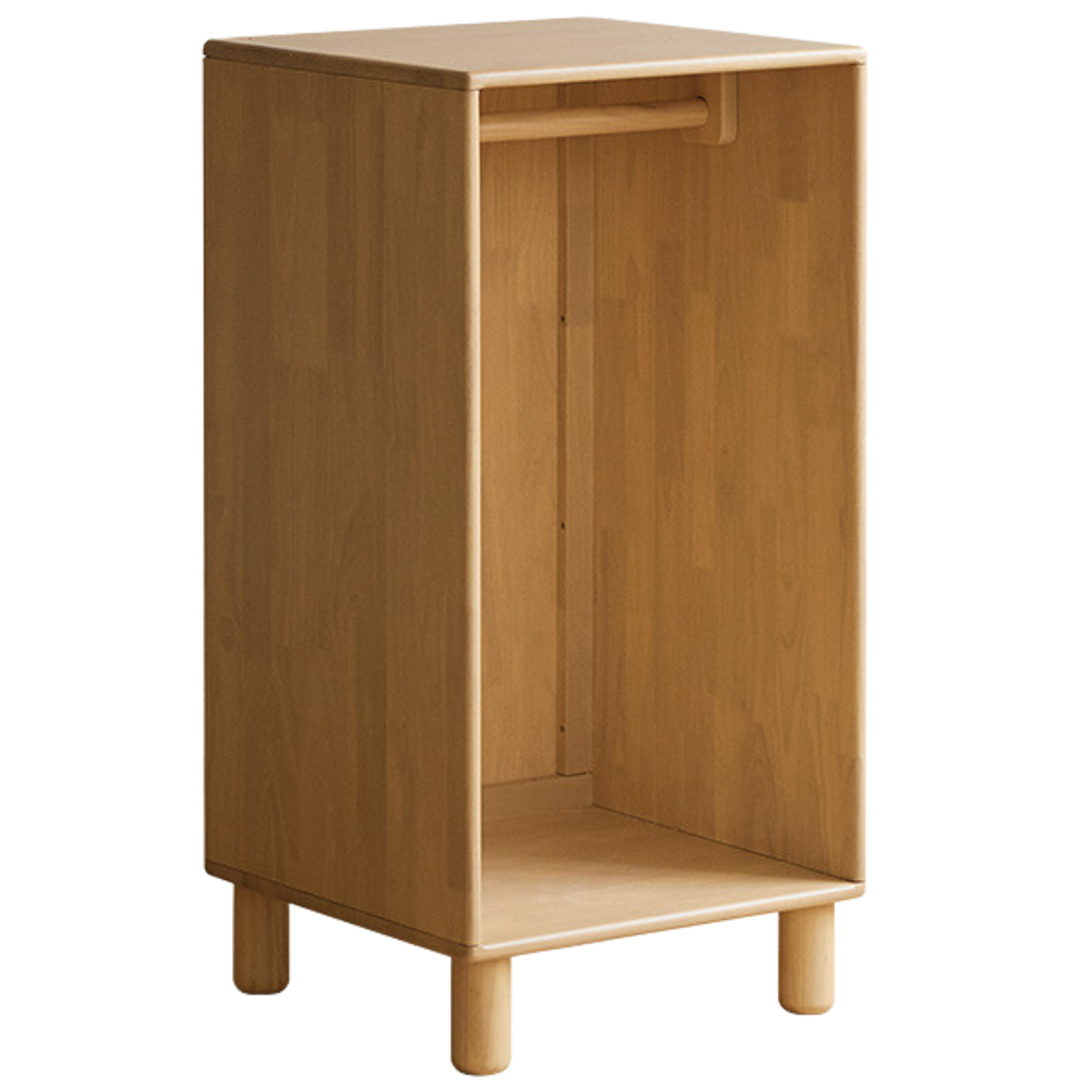 Solid Rubberwood Children's Wardrobe