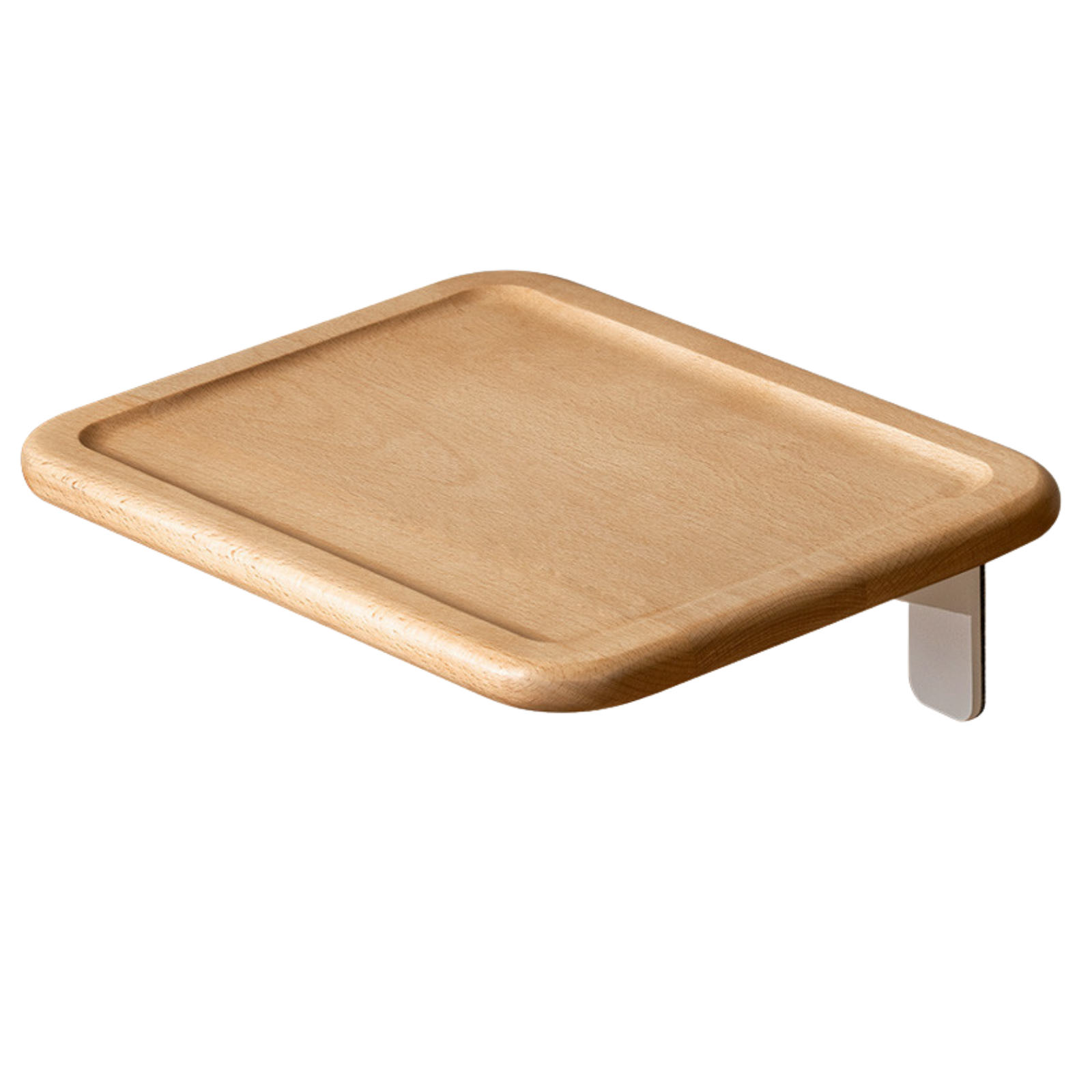 Beech Solid Wood Children's Floating Storage Bedside Shelf