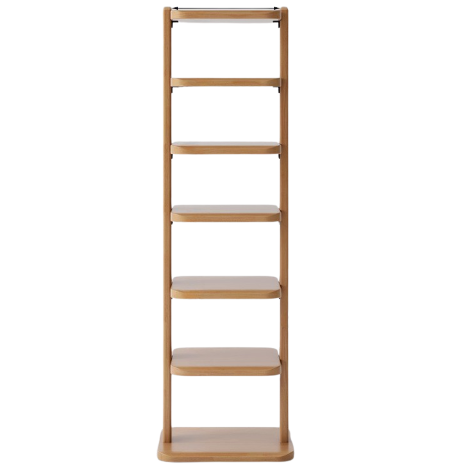 Beech, Solid Rubber Wood Narrow Shoe Rack