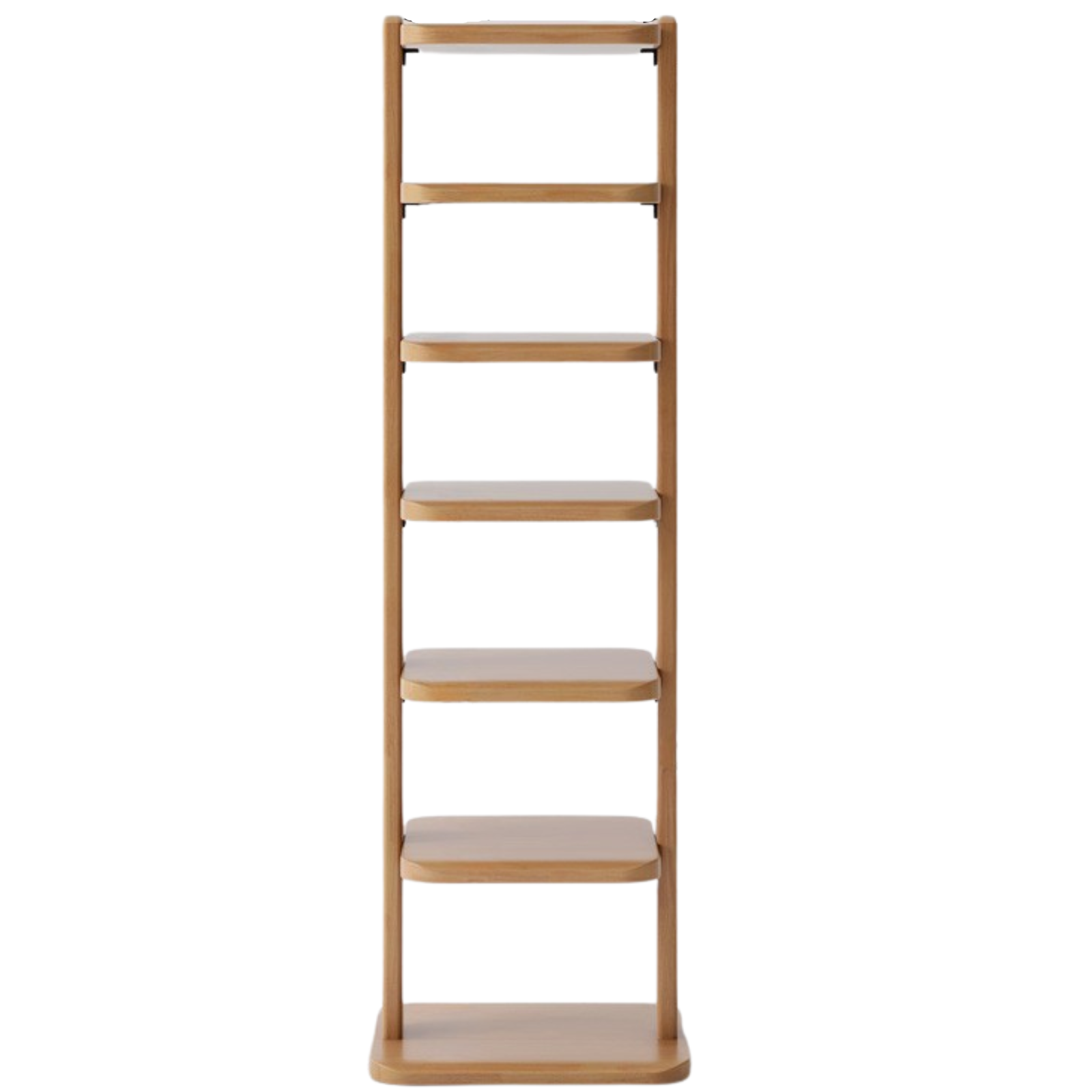 Beech, Solid Rubber Wood Narrow Shoe Rack
