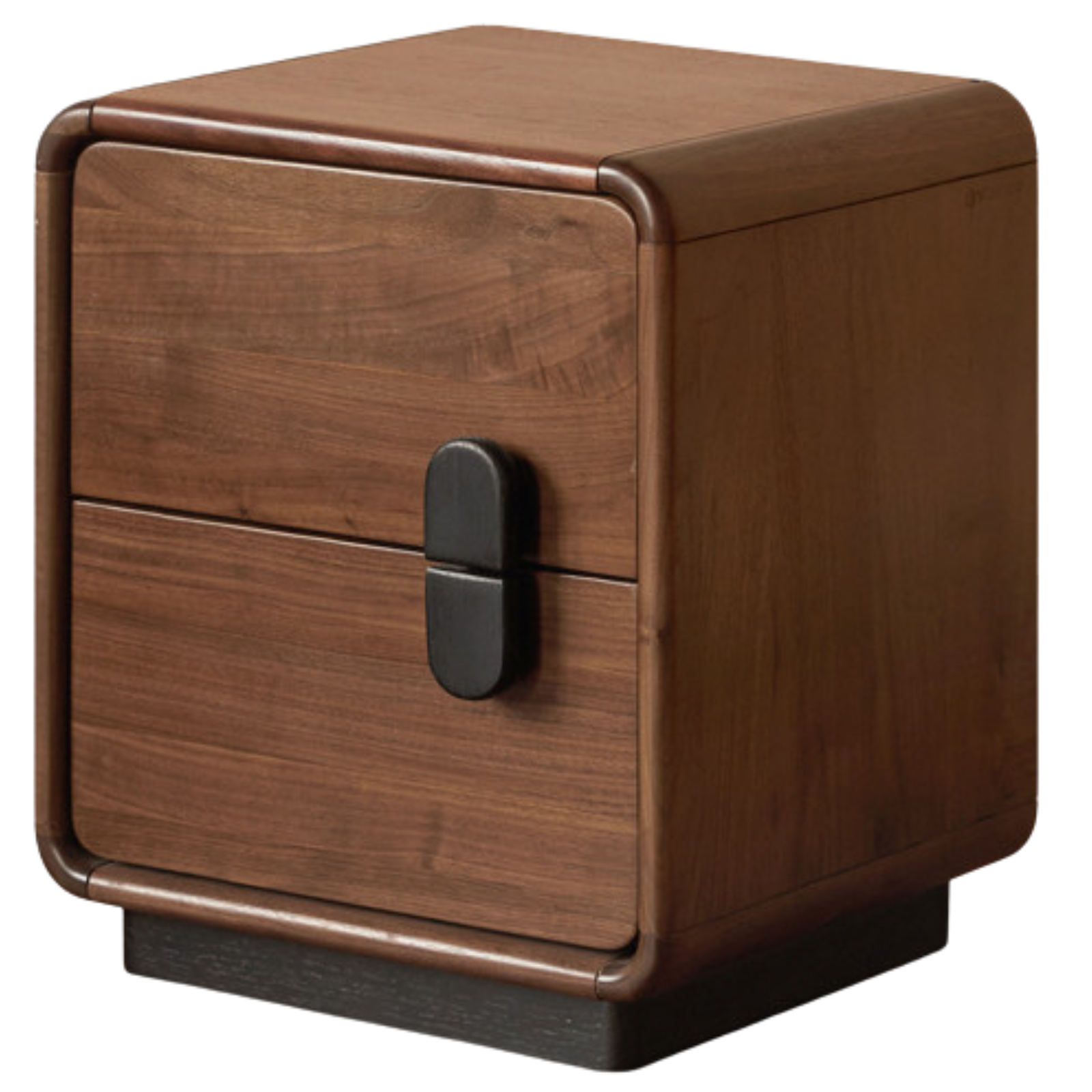 Black Walnut Solid Wood Italian Light Luxury Nightstands