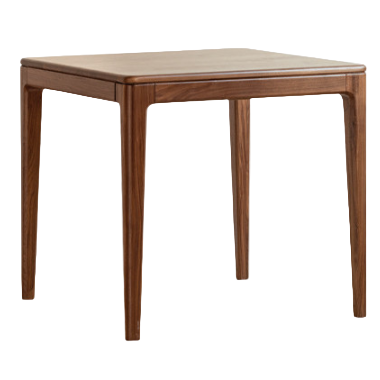 Black Walnut, Oak Solid Wood Modern Rock Board Dining Table