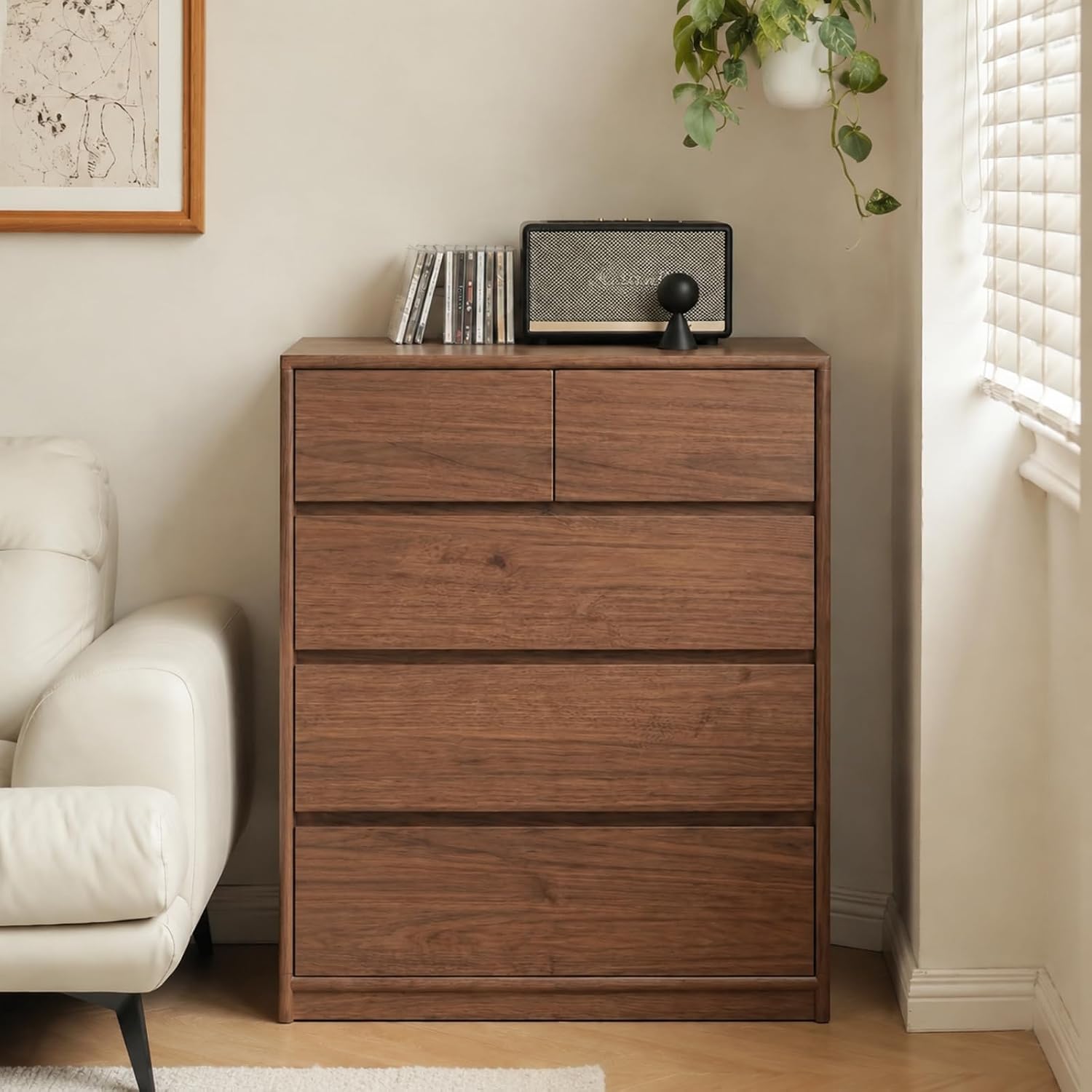 Oak Solid wood Storage Drawer