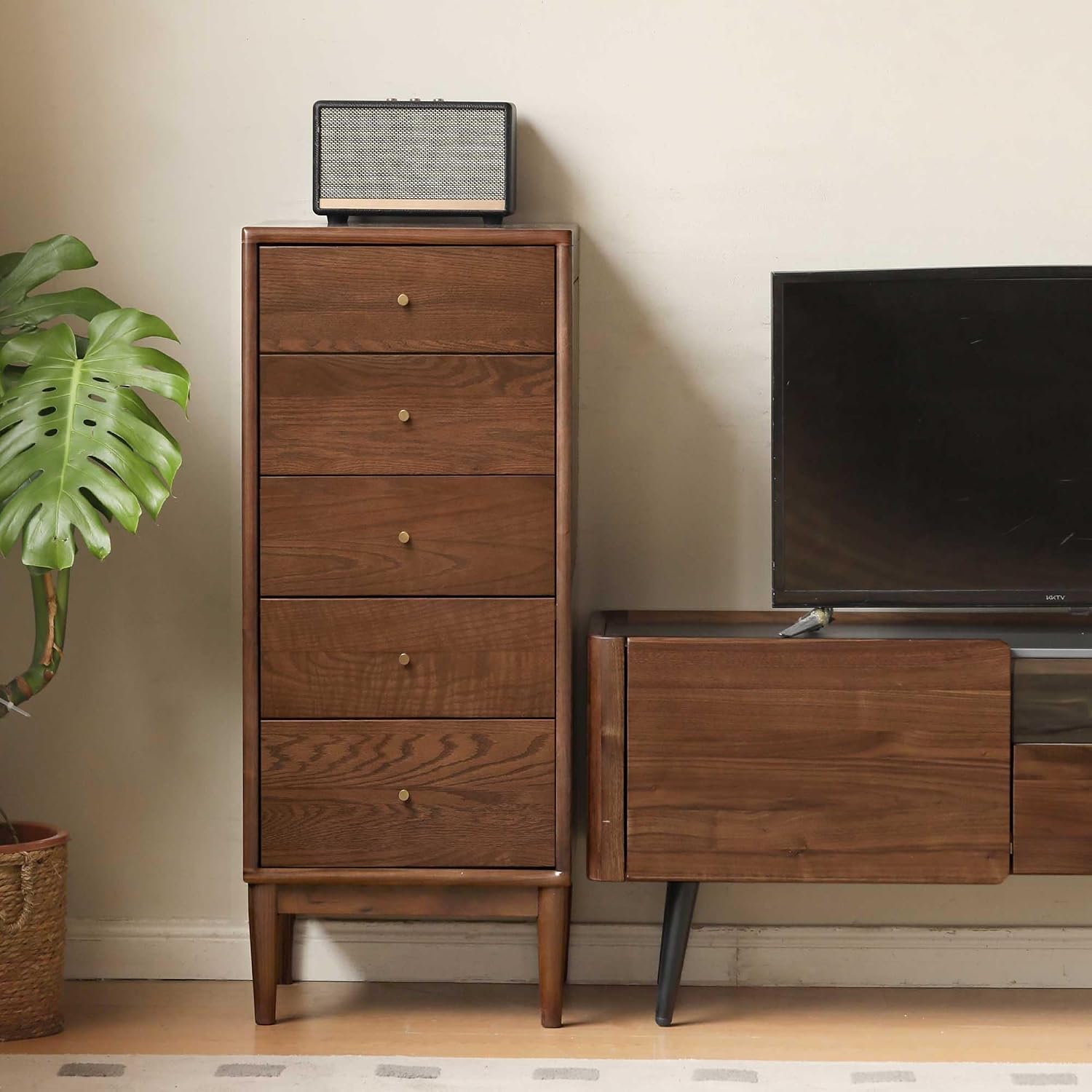 Oak Solid Wood Chest of Drawers