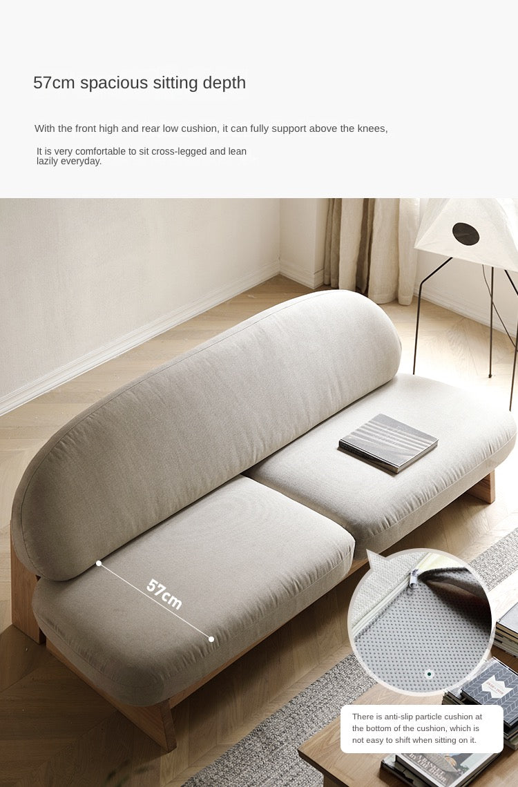 Ash Solid Wood Japanese Sofa.