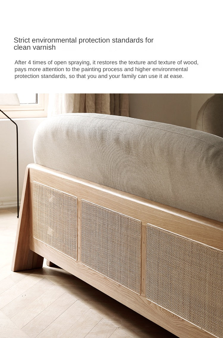 Ash Solid Wood Japanese Sofa.