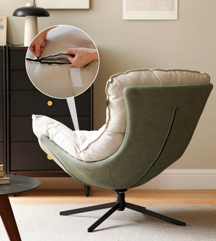 Technology Cloth Eggshell Chair 360° free rotation"