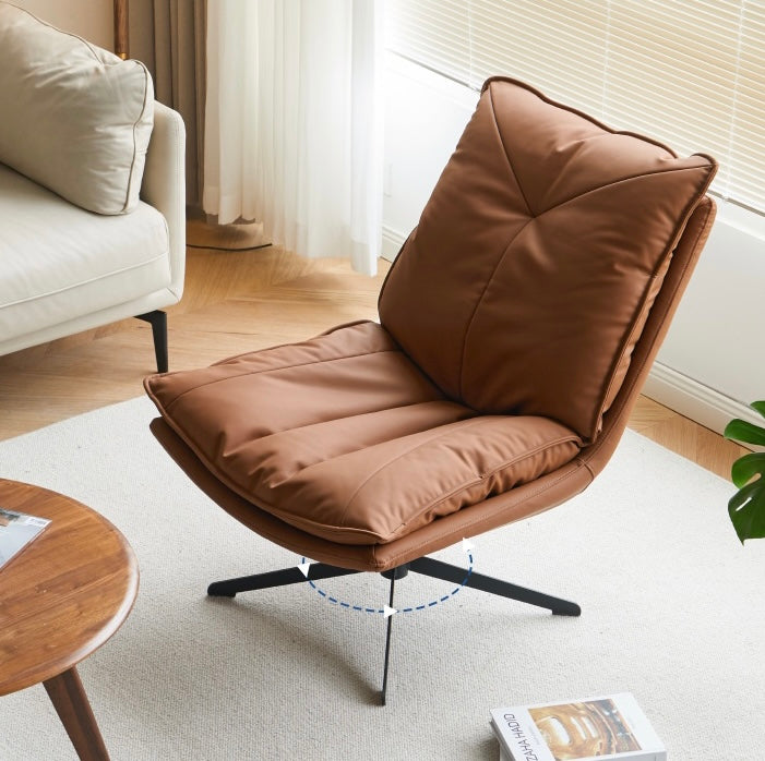 360° Organic Leather Recliner)
