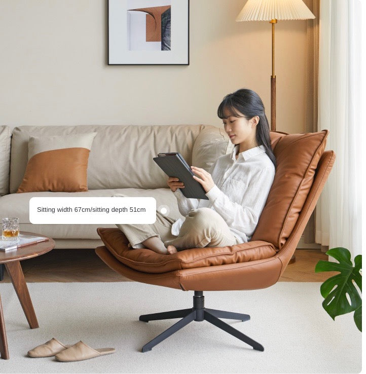 360° Organic Leather Recliner)