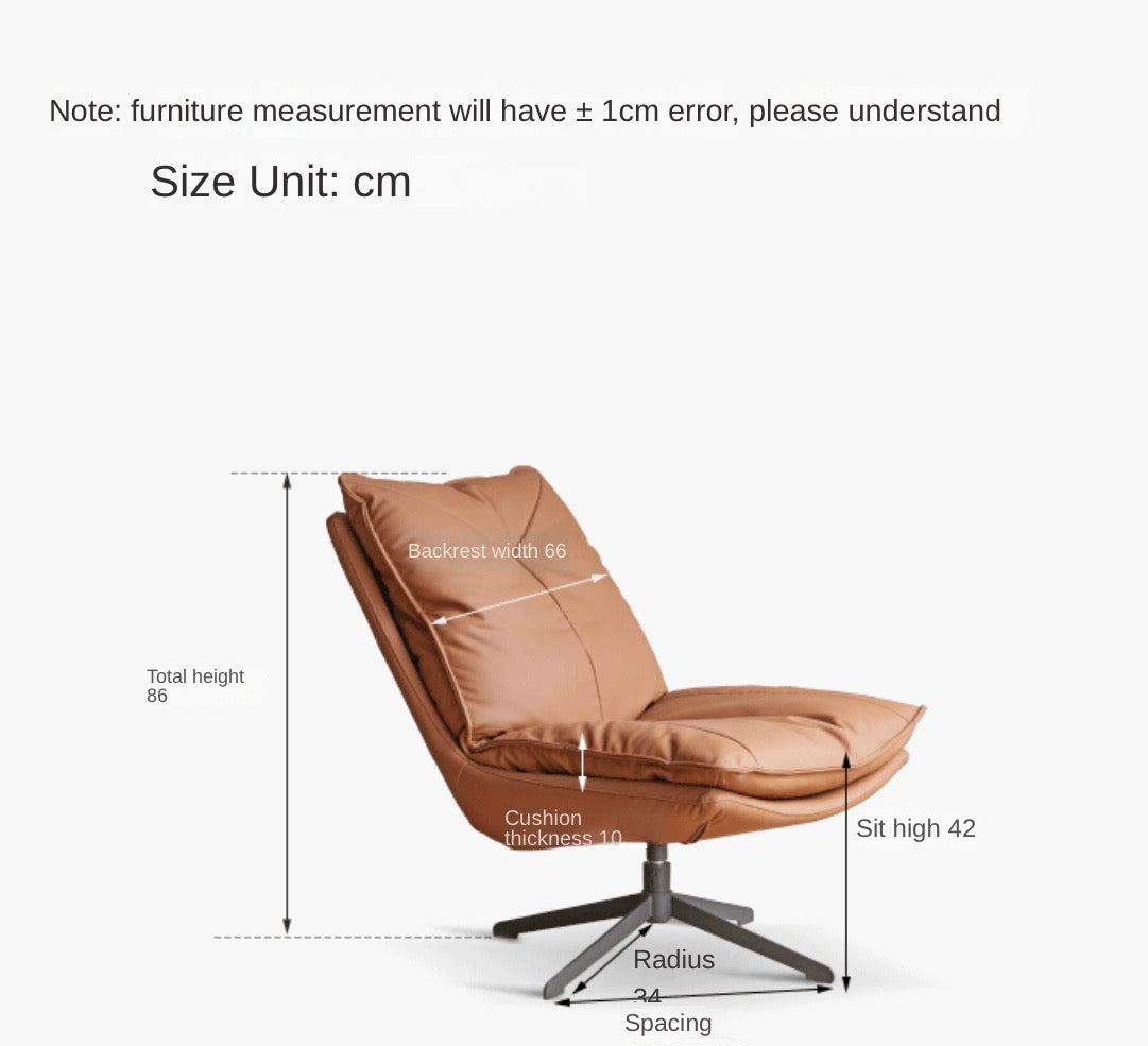 360° Organic Leather Recliner)