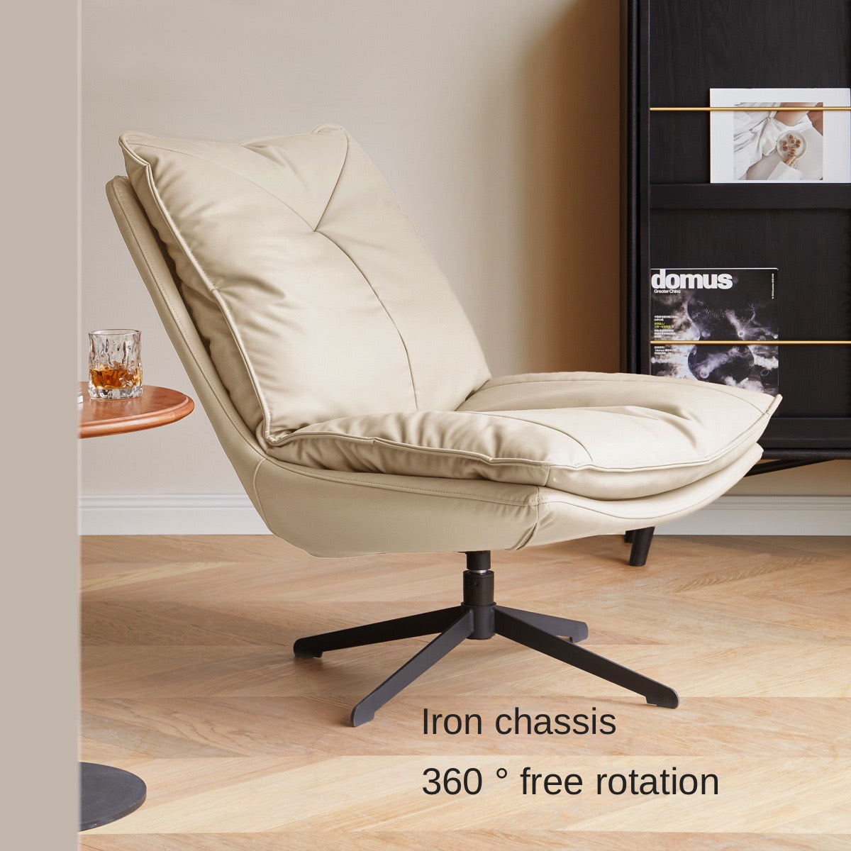 360° Organic Leather Recliner)