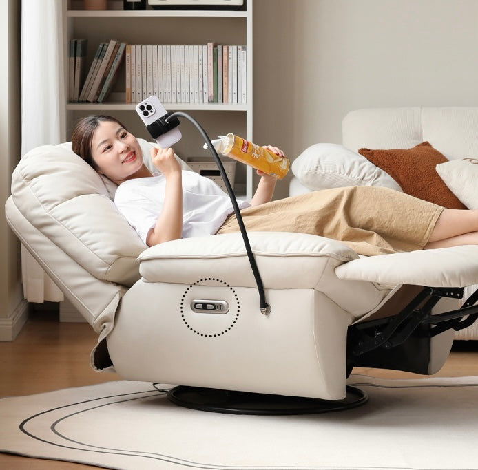 Electric Recliner Modern Casual Single Chair 240° rotation