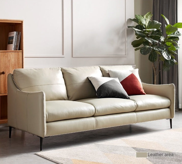 Leather Sofa Genuine Cowhide.