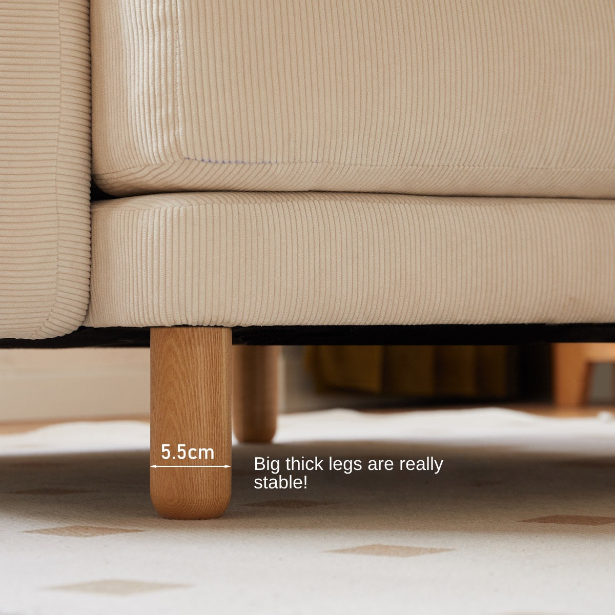 Cream Style goose down Leisure Fabric armchair)