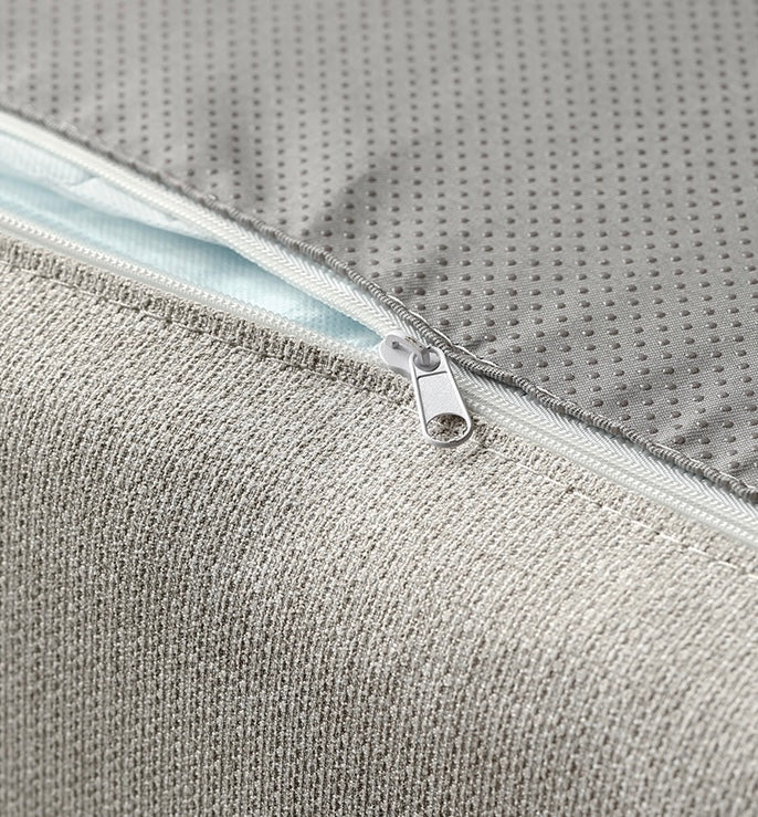 Ash Solid Wood Corner Sofa.