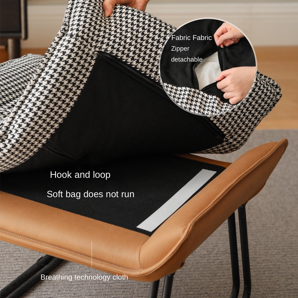 Fabric Sofa Footstool, Changing Stool