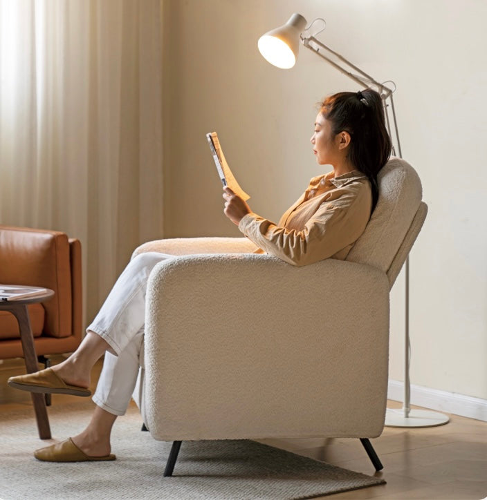 Automatically adjust Lamb Fleece Lounge "