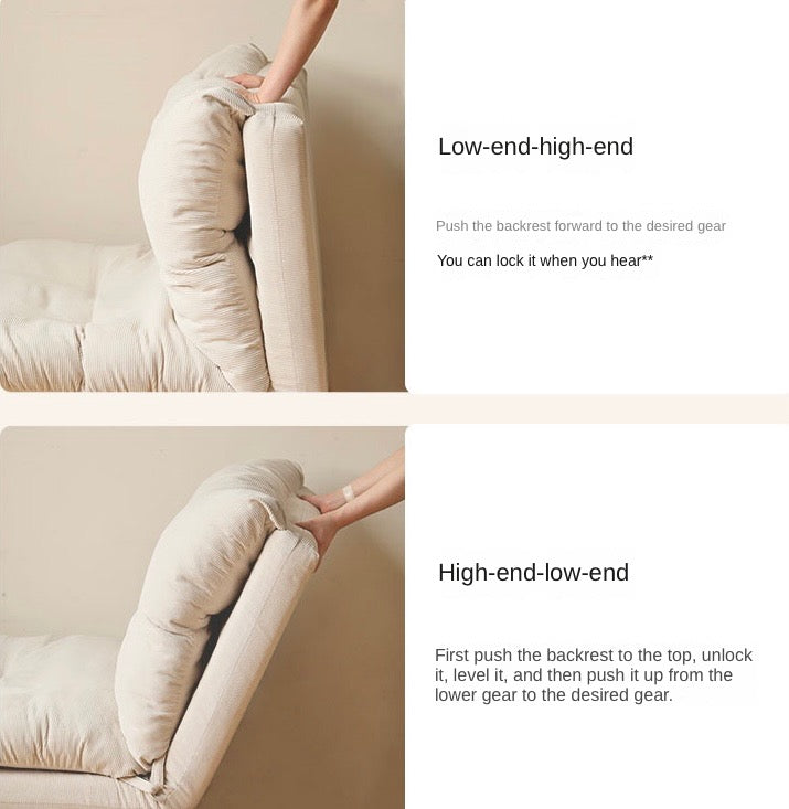 Technology Cloth Sofa Bed, Cream Style Leisure